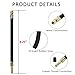 Z-oneMart 5 Pcs Tire Valve Extension, 8.25 Inch Flexible Valve Stem Extenders, 90 Degree Brass Tire Valve Extension Adaptors with Tire Inflator Hose Adapter Compatible for RV Bike Motorcycle Car