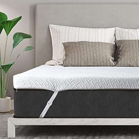 VALUXE 3 Inch Gel Memory Foam Mattress Topper Cover