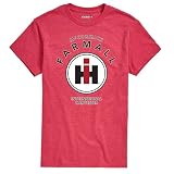 Country Casuals McCormick Farmall Circle IH Logo Adult - Men's Short Sleeve Graphic T-Shirt - Size 2 X-Large Heather Red