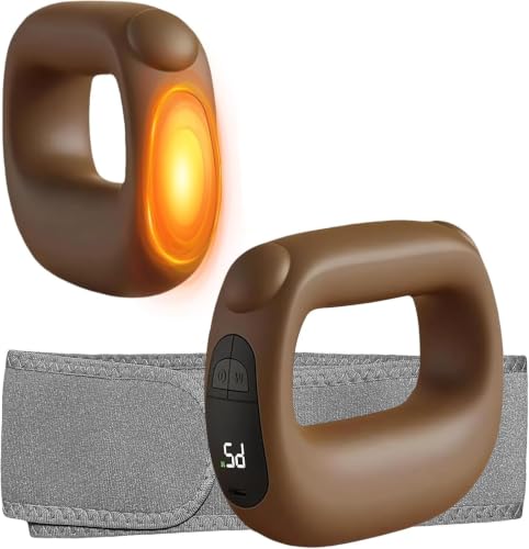 Image of Multifunctional Full-Body Fascial Ring, Deep Tissue Vibrations,High-Frequency Vibration, Adjustable Massage Modes,Portable Electric Fascia Blaster for Muscle Knot Recovery & Relaxation-Coffee