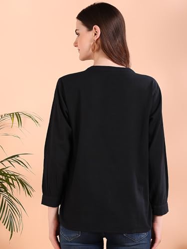 Image of Maaesa Tie-Dye Crepe Loose Fit Shirt