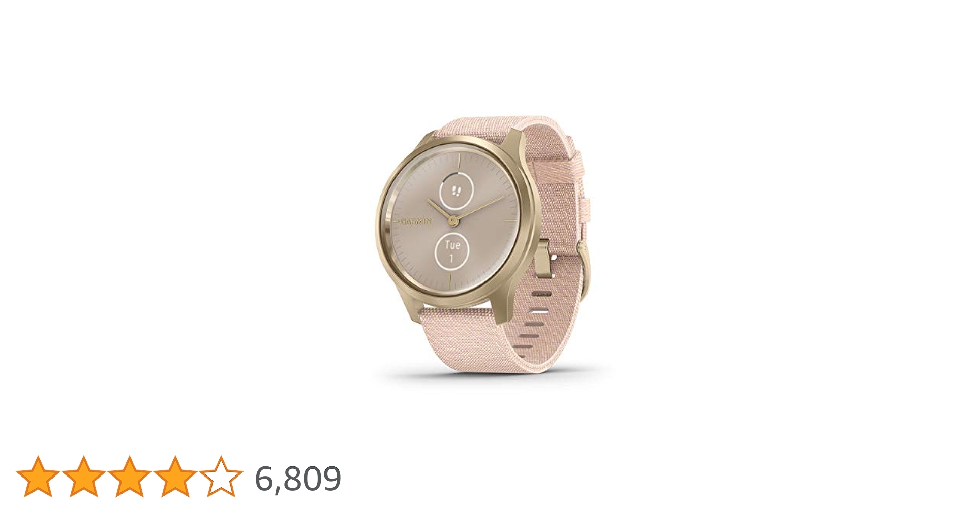 GARMIN VIVOMOVE STYLE ホワイト/ローズゴールド vívomove Style | スマートウォッチ | Garmin 日本