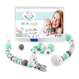 RUBY - Set de 2 Chupeteros para Montar, Collar Lactancia par