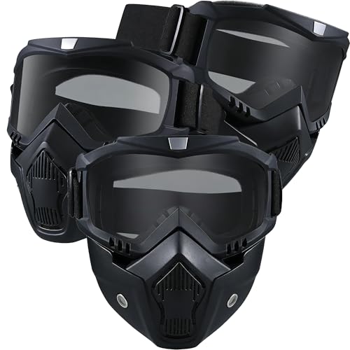 Image of Paintball Mask Anti Fog,Tactical Full Face Mask Ski Mask Goggles Detachable Adjustable,Motorcycle Riding Face Protection