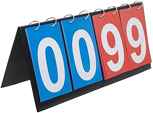 Marcador portátil de mesa 4 dígitos plegable miniatura 1