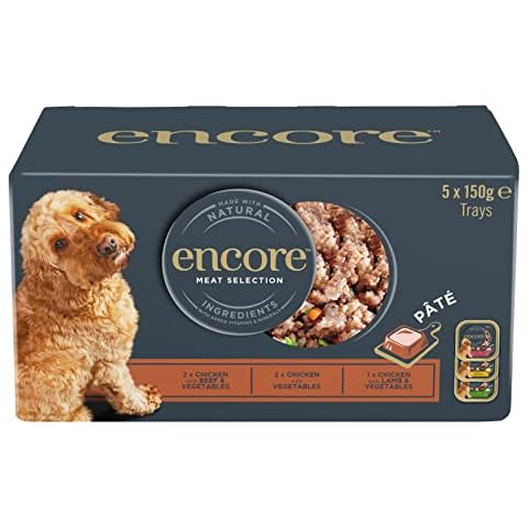 Encore Natural Wet Dog Food Pate Selection Cover