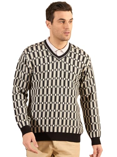 Image of Pivl Men's Winter Checkered and Trendy Sweater