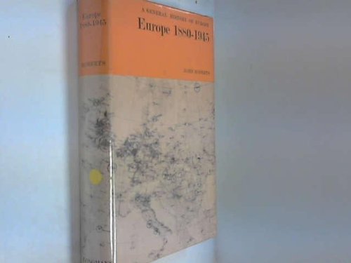 Europe 1880-1945 B0000CNNON Book Cover