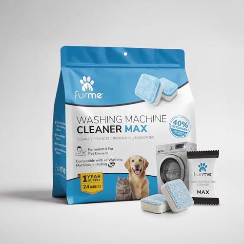 FURME Washing Machine Cleaner MAX Tablets for Pet Owners –