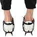SPYMINNPOO Hiking Crampons, Anti Slip Crampons for Shoes, Traction Cleats Ice Snow Grips with 12 Spikes for Walking, Climbing
