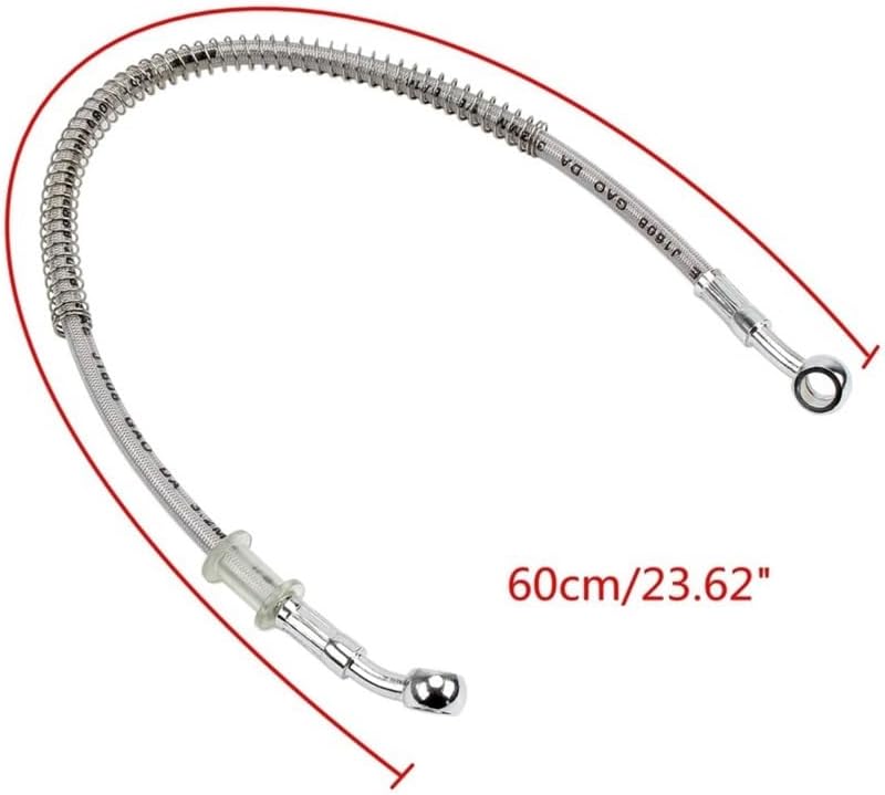 オートバイホース ユニバーサル オートバイ ステンレススチール 編組パイプライン オートバイ ブレーキ オイルホース ブレーキライン