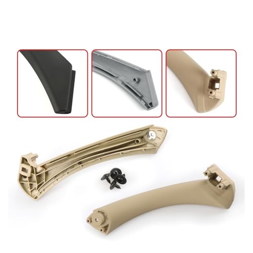 Poignée porte BMW E90 E91 collante solution de remplacement garniture intérieure gauche grise