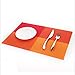 Produktbild Rechteckige wasserdicht PVC Western-Pad Anti-Rutsch-Matte , orange , 1