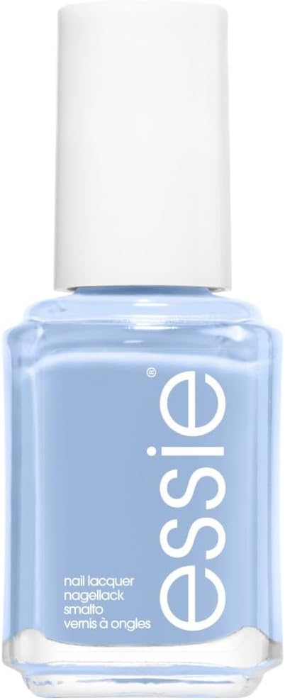 Nail Polish 374 Salt Water Happy Atlantic Creamy Blue Colour, Original High Shine and High Coverage Nail Polish, Long-Lasting Luxury Nail Varnish 13.5 ml