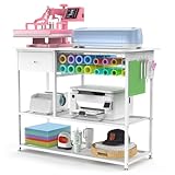 best desk for cricut and heat press
