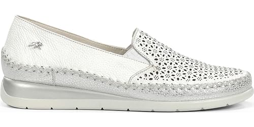 Mocassins Fluchos F2144 en Cuir Véritable et Finitions Artisanales