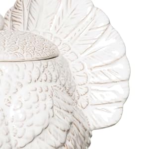 Cfhomewhiteturkeydecorativethanksgivingsmallstonewarecookiejarautumnfallharvestkitchenfestivetreatstoragecontainerdecordecorationwhite Urban Country Home Decor Cf home white turkey decorative thanksgiving small stoneware cookie jar autumn fall harvest kitchen festive treat storage container decor decoration white urban country home decor