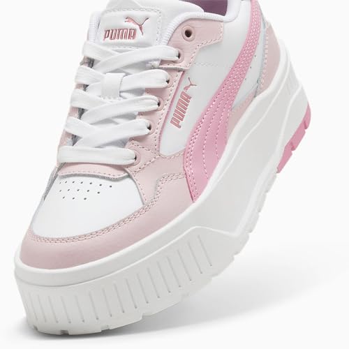 PUMA Kids Girls Karmen Ii Idol Platform Sneakers Shoes Casual - Pink, White4