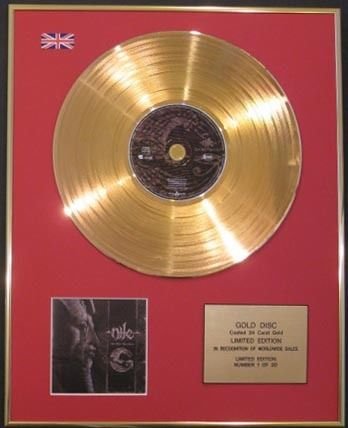 Nilo – CD 24 quilates de oro disc-those que los dioses detesta