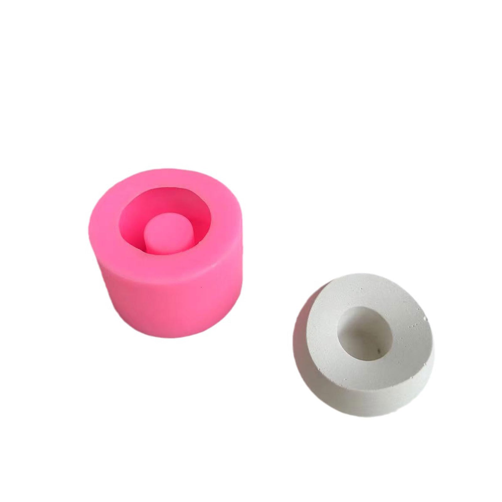 Tsophreniq Irregular Holder Silicone Mold Tabletop Candlestick Molds Bracket Gypsum Cement for Resin Irregular Shape Holder