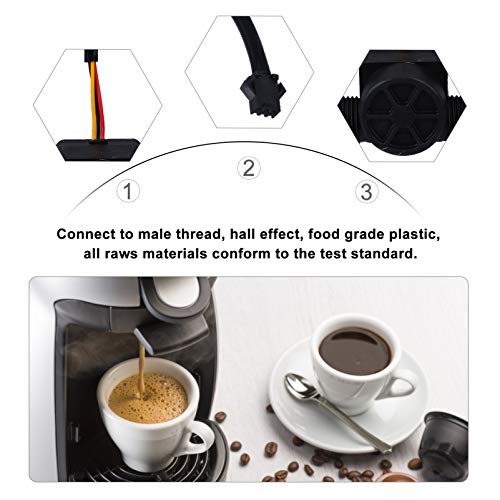 ULTECHNOVO Sensor de Fluxo de Água de Conexão Rápida Medidor de Fluxo de Efeito de Corredor Medidor