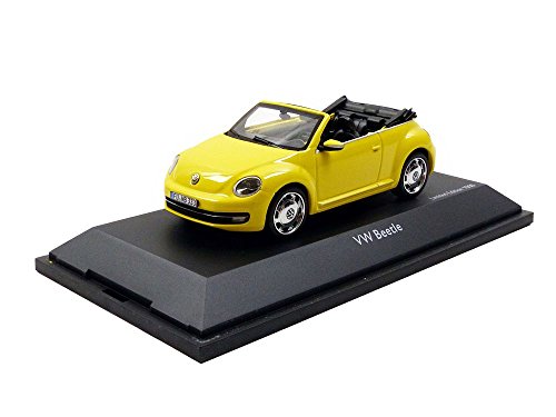 Preisvergleich Produktbild Schuco 450747600 - VW Beetle Cabrio, Die-Cast, Mastab 1:43, gelb