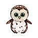 Ty Carletto 37063 - Sammy, Gufo Peluche Beanie Boo 's, 23 cm, Colore Marrone