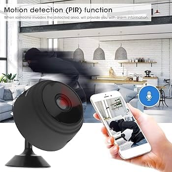 Mini Wi-Fi Full HD 720P-1080P Wireless Magnet Camera Motion Camera Audio and Video Live with Wireless Recorded Magnet Cam with Light Vision and Motion Detection (Magnet) - Image 4 thumbnail