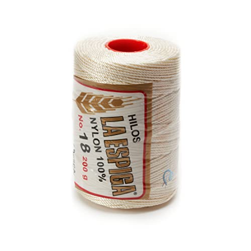 Image of Espiga No.18-100% Nylon Omega String Cord for Knitting and Crochet - 81 Ivory