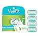 Gillette Venus Extra Smooth Womens Razor Blade Refills, 4 Count, Designed for a Close, Smooth Shave