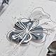 IOSPKKIO® Lotusblatt-Stanzformen, Feiertags-DIY-Dekoration, Stanzschablonen, Metallform-Stanzformen, Scrapbooking, Stanzformen für die Kartenherstellung, DIY Schnittschablonen