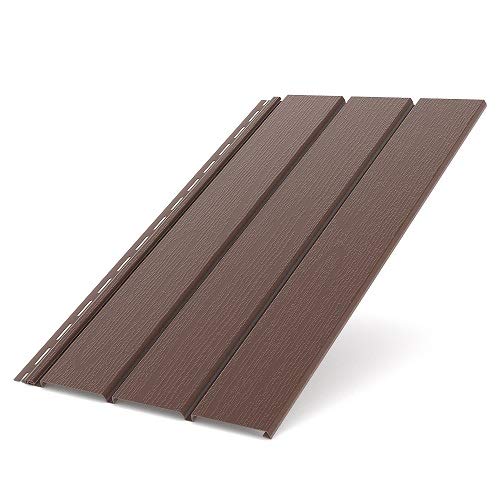 Bryza Kunststoffpaneele Braun RAL8017 1,50m Wandpaneele Deckenpaneele Innen und Außen Unterdachpaneele Dachkasten Wandverkleidung Holzoptik (Standartpaneele 1,50x0,305m) Bryza Kunststoffpaneele Braun RAL8017 1,50m Wandpaneele Deckenpaneele Innen und Außen Unterdachpaneele Dachkasten Wandverkleidung Holzoptik (Standartpaneele 1,50x0,305m)