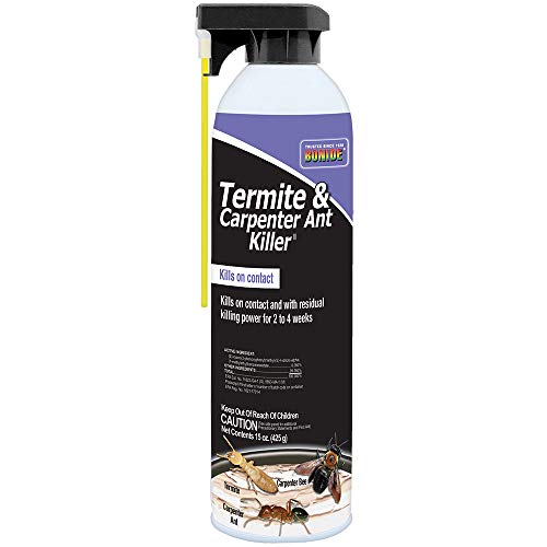 Bonide (BND370) - Termite and Carpenter Ant Killer, Aerosol Insecticide (15 oz.)
