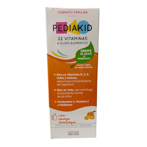 Pediakid 22 Vitamins & Trace Elements Family Size 250ml