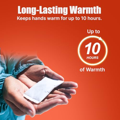 azark Unisex Disposable Hand Warmers 5 Pack, Up to 10 Hours Heat Instant Fast Heating Packs for Men & Women Portable Pocket Size, Ideal for Sports, Camping, Hiking, Travel, Skiing, Cold Weather - Image 2