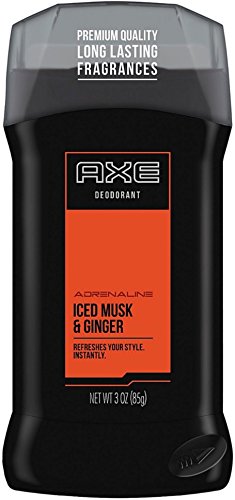 Axe Deodorant Adrenaline Iced Musk and Ginger 3 ounce
