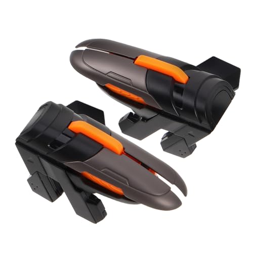 BAZEITFLOW 対 六指連動 ゲーミングトリガー ゲームコントローラー 高速応答 物理ボタン 携帯電話用 モバイルゲーム操作性向上 オンライン対戦