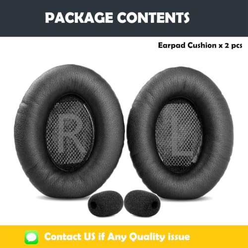 Aria 90B Earpads Cushion Replacement for Avantree 4190TA /Aria Pro aptX-HD/Aria Pro 2 / Podio/Line/Me S, Aria 90B /90C Headsets Ear Cushions with Protein Leather miniatura 6