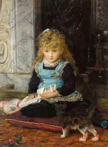 Impression Tableaux Graffiti Art Mural Le Chat Botté Millais Toile Premium