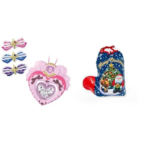 [バンダイ(BANDAI)] キミとアイドルプリキュア♪ キミとアイドル変身アイドルハートブローチスペシャルセット + クリスマス ラッピング袋 セット SLのサムネイル