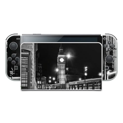 DeinDesign Skin kompatibel mit Nintendo Switch OLED Folie Sticker England London Big Ben