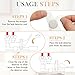 Wonderjune 4 Pcs Replacement Pads for Automatic Leak Detectors in Under Sink Reverse Osmosis Water Filtration Systems 18 mm for Mechanical Leak Detectors