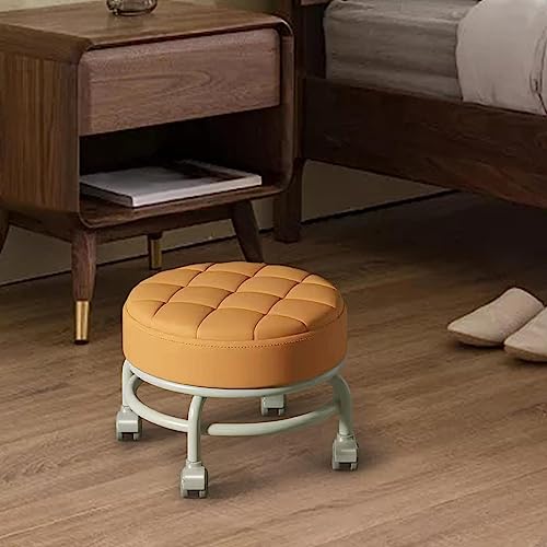 gazechimp Banco de giratório 360° Banco de resistente universal giratório com rodízios móvel para co