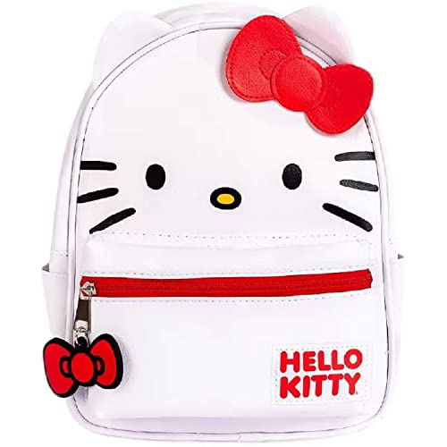 Heegungs Cute Cat Backpack Cartoon Little Cat Backpack Lightweight Everything Trendy Women Backpack… (White Cat) #TOP29