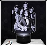 Lampephoto.fr - Lampada 3D I M Your Mother, Luce Notturna Tattile How I M Your Mother, Illusione 3D Led, Idea Regalo di Natale per Ragazzi e Ragazze Lampada da Notte per Bambini o Adulti, Gadget