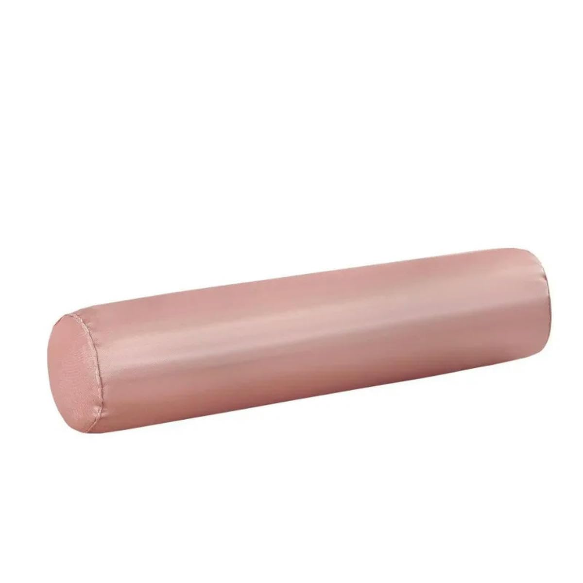 Oreiller cylindrique Rond en Rouleau Cervical, Housse Amovible et Lavable, conçu de manière Ergonomique pour la tête, Le Cou, Le Dos et Les Jambes - Soie glacée - Vert - 20 x 120 cm - 1 pièce