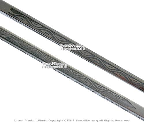 Miniatura 9 de Oficial de Ceremonial espada U.S. Ejército Militar Saber nuevo diseño Acid Etching Blade