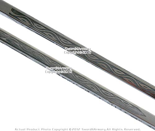 Etrading Military Ceremonial Sword U.s. Army Officer Saber Acid Etching Blade #TOP7