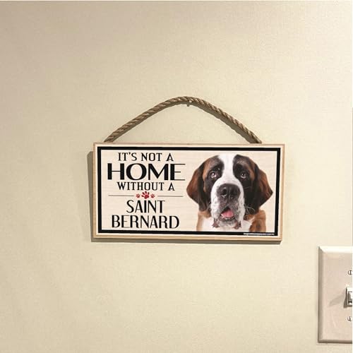 Image of Imagine This Wood Sign for St. Bernard Dog Breeds