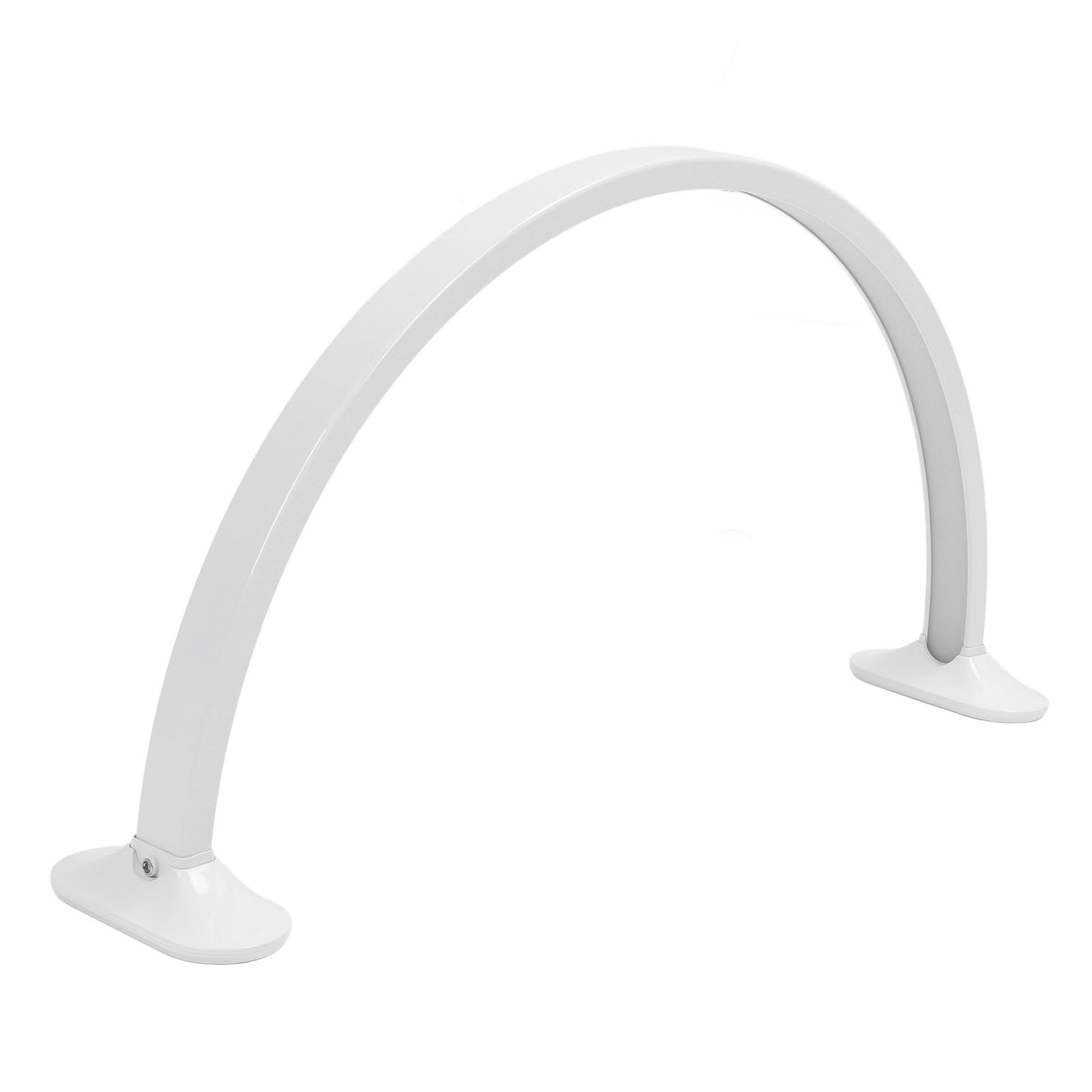 Lampada da Scrivania per Unghie a Mezzaluna, Lampada da Tavolo a Mezzaluna da 29 Pollici Lampada da Scrivania per Unghie con Interruttore a Induzione, Lampada a Luce Fredda